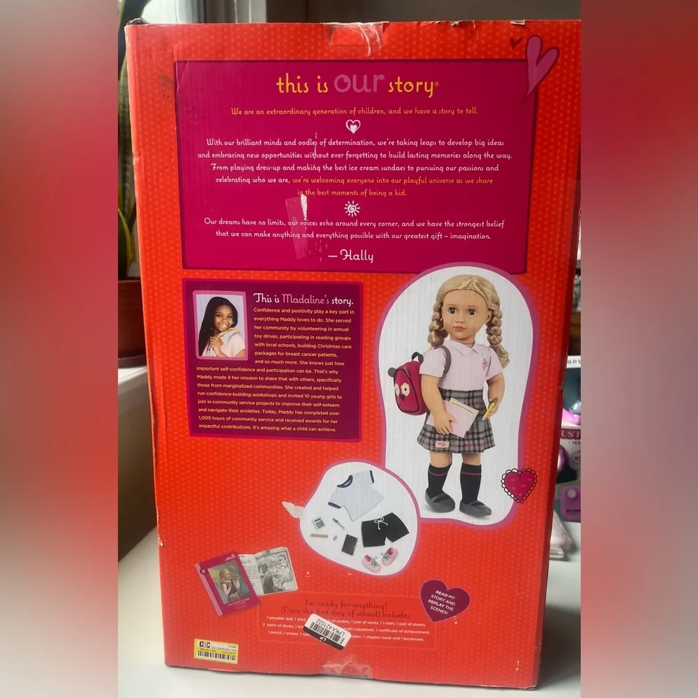 Our Generation Hally with Storybook & Accessories 18